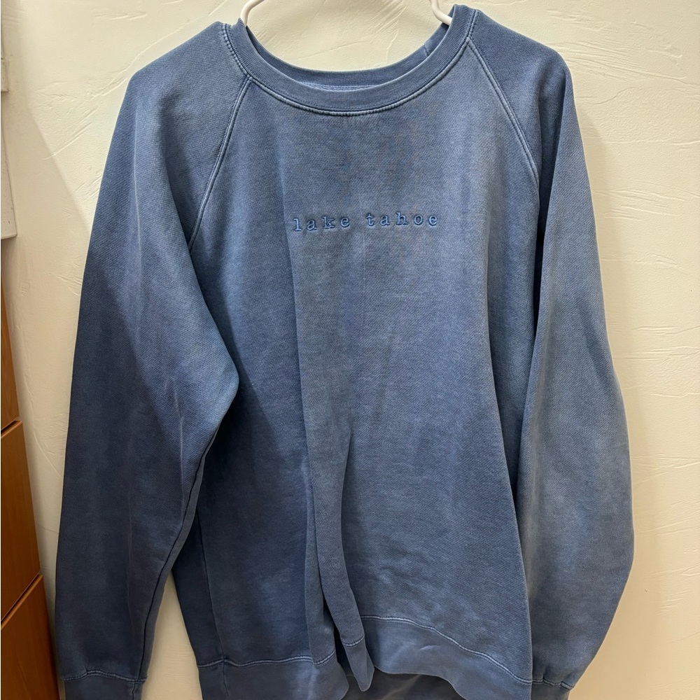 Lake Tahoe Crewneck - Rustic Blue